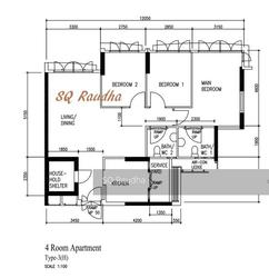 Blk 446 Yishun Avenue 11 (Yishun), HDB 4 Rooms #117740632